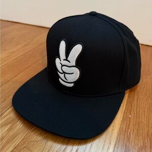 Mickey Mouse Peace Sign Baseball Cap for Adults – Walt Disney World